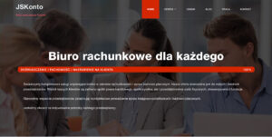 Biuro Rachunkowe - projekt strony internetowej - WordPress