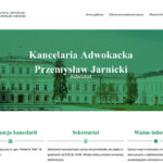 Strona internetowa kancelaria prawna - one page - wizytówka